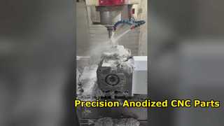 নির্ভুলতা CNC মেশিনিং Anodized অংশ