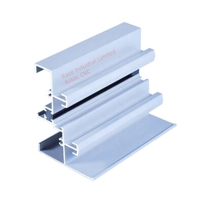 কাঠের রঙের সমাপ্তি এবং শিল্প অ্যাপ্লিকেশনগুলির জন্য OEM & ODM কাস্টমাইজেশন সহ যথার্থ অ্যালুমিনিয়াম এক্সট্রুশন প্রোফাইল